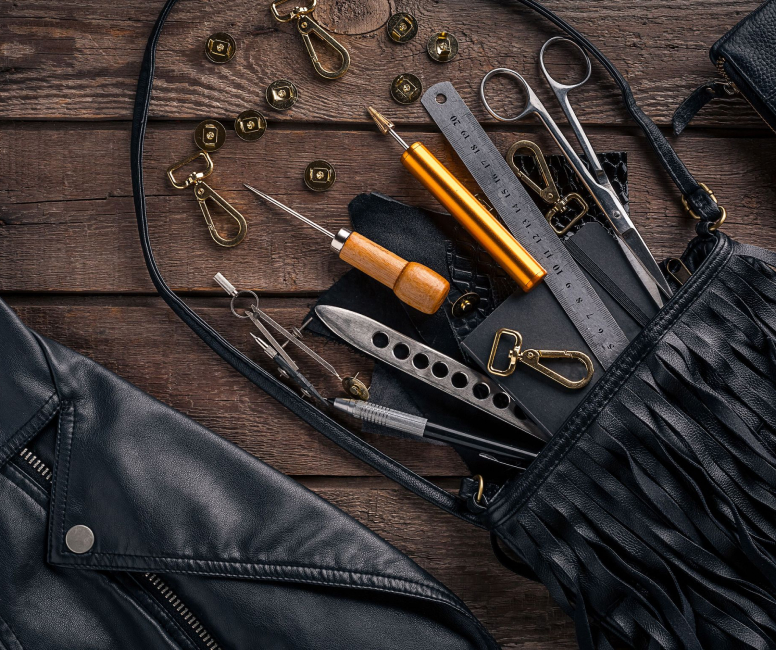 Leonie bei der Arbeit