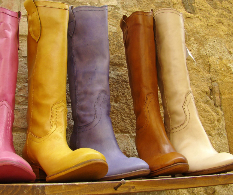 verschiedene Damen Stiefel