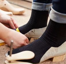 die Fußmessung Foto